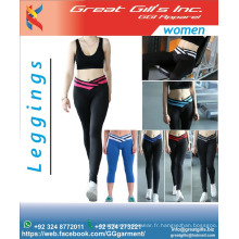 leggings de gym pour femmes / legging élastique / legging de mode / collants